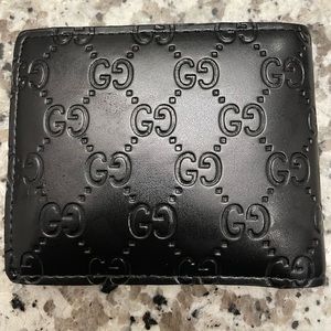 Mens Gucci GG Bifold Wallet